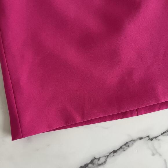 PatBo Flower Appliqué Cut-Out Mini Dress Pink Sz 6 Feminine luxury Designer - Picture 12 of 16